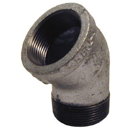 Homestead G-S4520 2 in. Galvanized Street Elbow- 45 Degree HO3243078